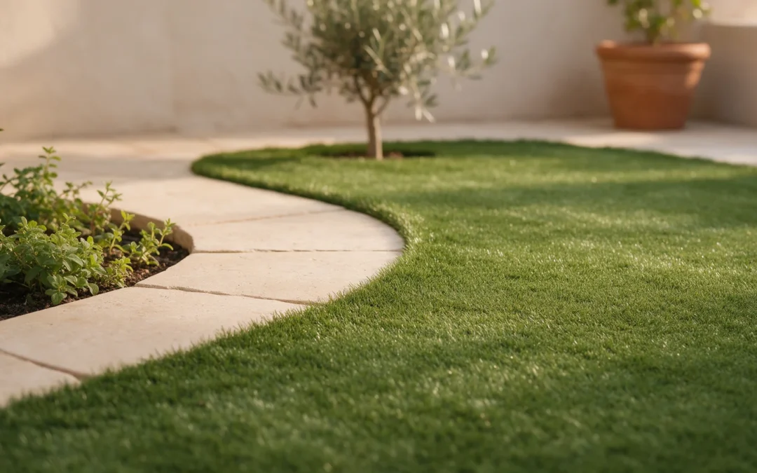 Cómo hacer que el césped artificial luzca más natural