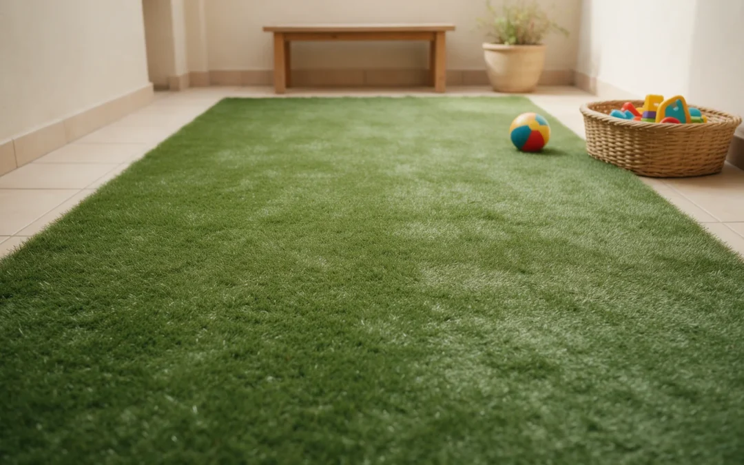 Cómo seleccionar el césped artificial ideal para niños