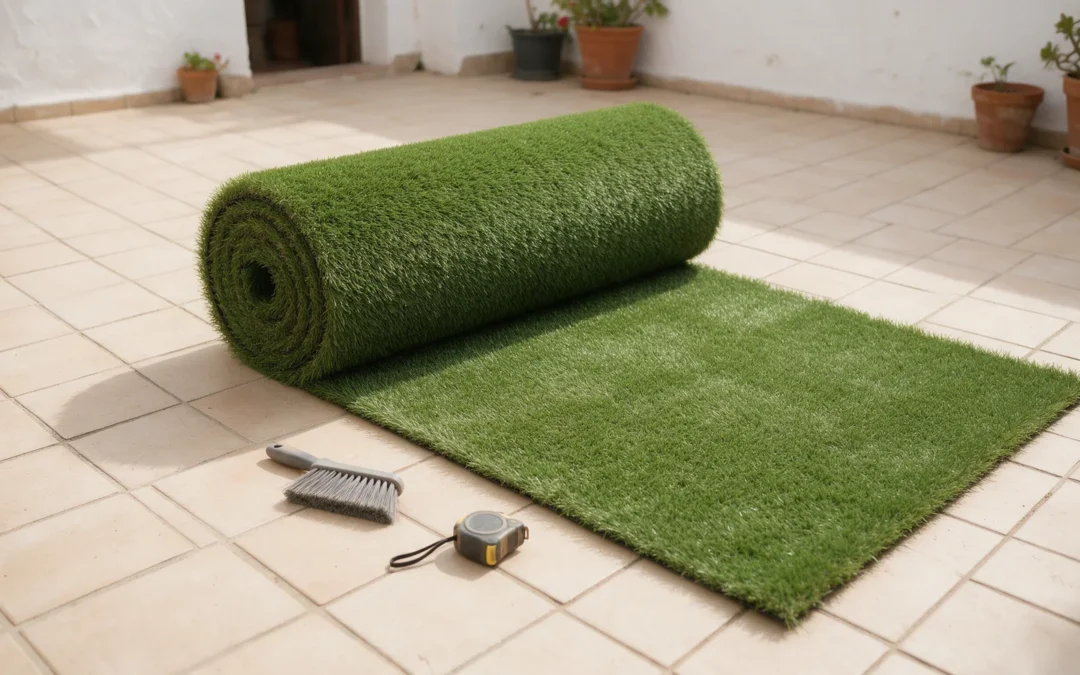 Diferencias entre instalación profesional y casera de césped artificial